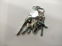 Silver Bull Metal Logo