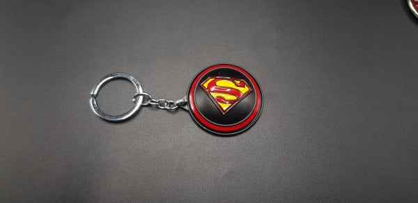 Superman Spinner Metal Keychain