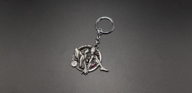 The Spiderman Style Metal Keychain