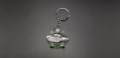 The Stylish Tank Metal Keychain