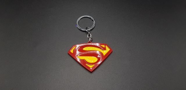 The Superman Metal Keychain