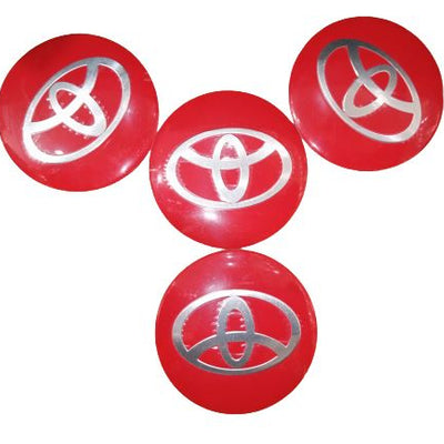 TOYOTA Plastic Logo 4 Pcs Set