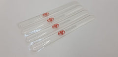 TOYOTA Red Transparent High Quality Rubber Door Guard 4 Pcs Set