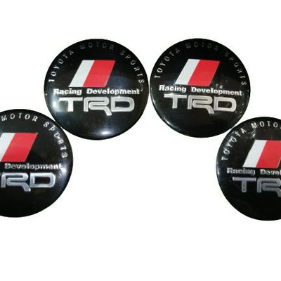 Universal Racing Plastic Logo 4 Pcs Set