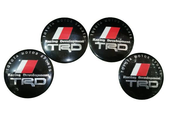 TRD Racing Plastic Logo 4 Pcs Set