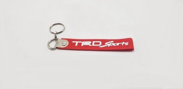 Universal Mini Strap Green Fabric Keychain