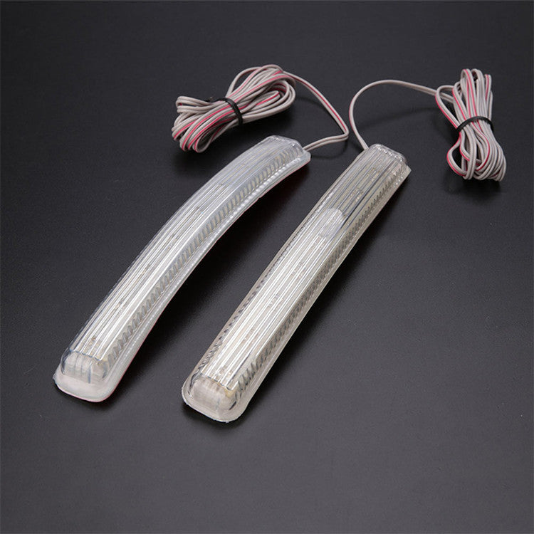 Universal Amber LED Car Side Turn Signal Rearview Mirror LED Indicator 2 Pcs Set