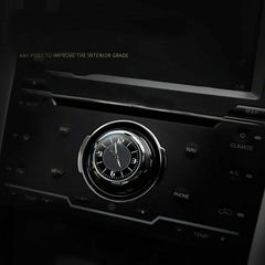 Universal Car Dashboard Clock Table Classic Shinny Small Round Analog Clock R