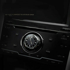 Universal Car Dashboard Clock Table Classic Shinny Small Round Analog Clock For HONDA