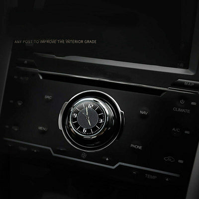 Universal Car Dashboard Clock Table Classic Shinny Small Round Analog Clock For Toyota
