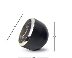 Universal Car Dashboard Clock Table Classic Shinny Small Round Analog Clock R
