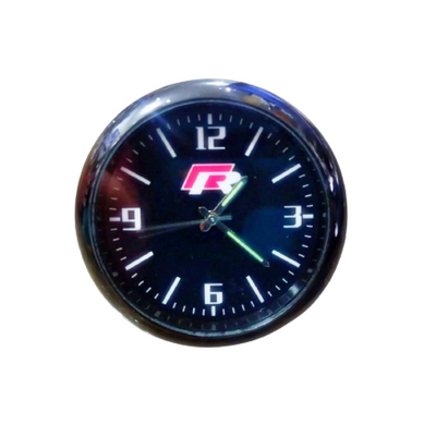 Universal Car Dashboard Clock Table Classic Shinny Small Round Analog Clock R