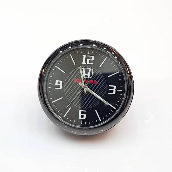 Universal Car Dashboard Clock Table Classic Shinny Small Round Analog Clock For HONDA