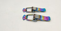Universal Multi Color Bumper Stainless Clips 2 Pcs Set