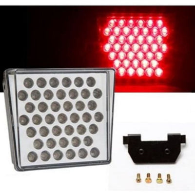 Universal Square 43 SMD Bright Red LED Brake Lamp