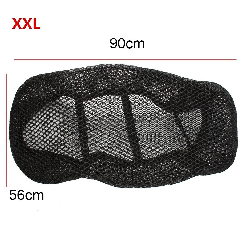 Universal Summer Motorcycle Seat Cover & Net 3D Mesh Protector Cover