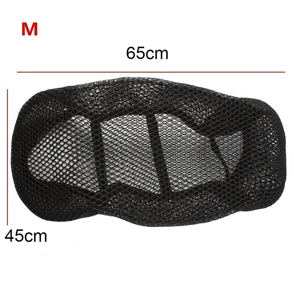 Universal Summer Motorcycle Seat Cover & Net 3D Mesh Protector Cover