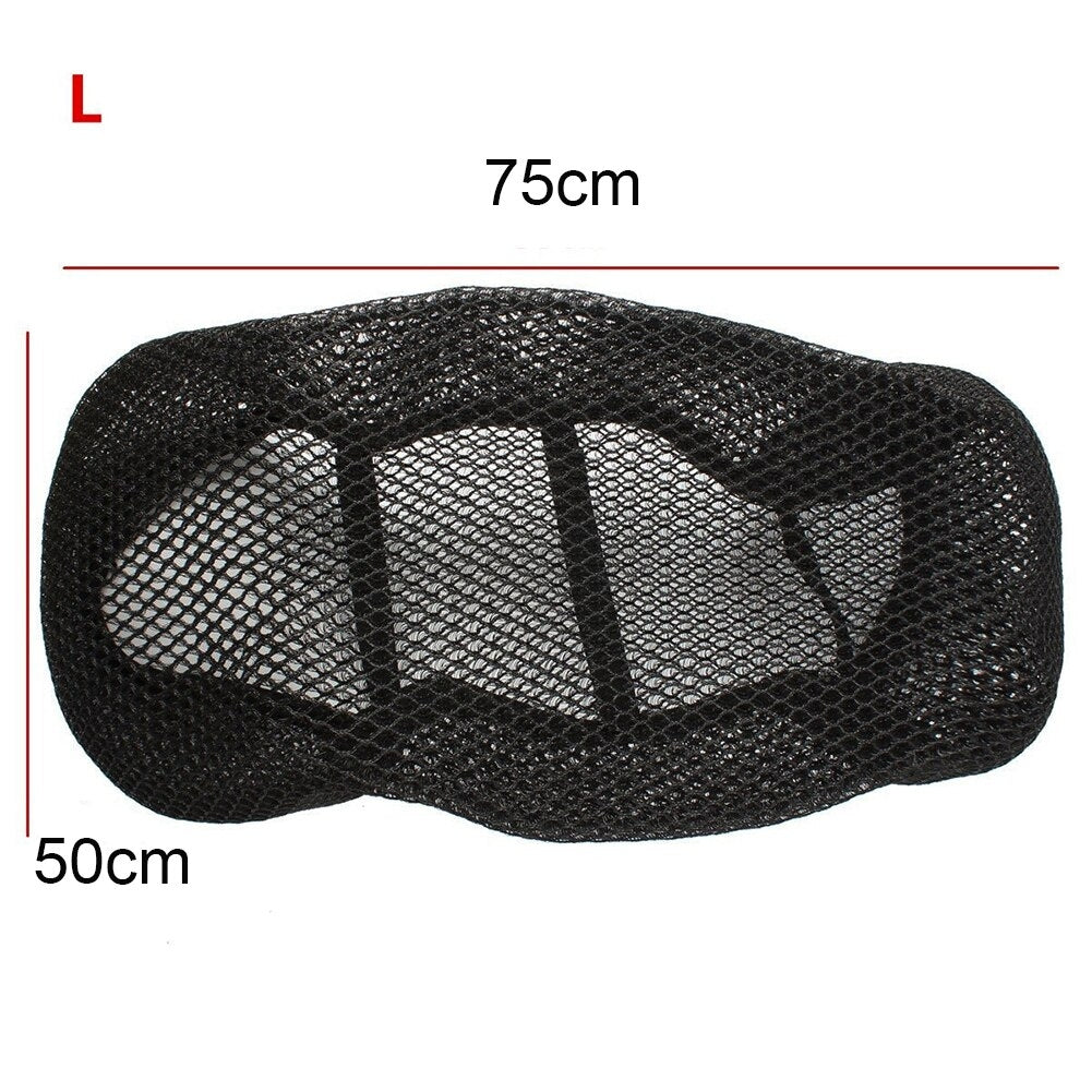 Universal Summer Motorcycle Seat Cover & Net 3D Mesh Protector Cover