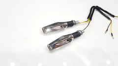 Audi Style Bike Indicator 2 Pcs Set Silver