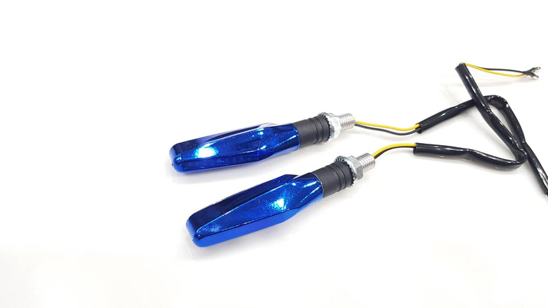 Audi Style Bike Indicator 2 Pcs Set Blue