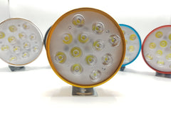 12 Smd Round Bar Light with Flasher 1 Pc