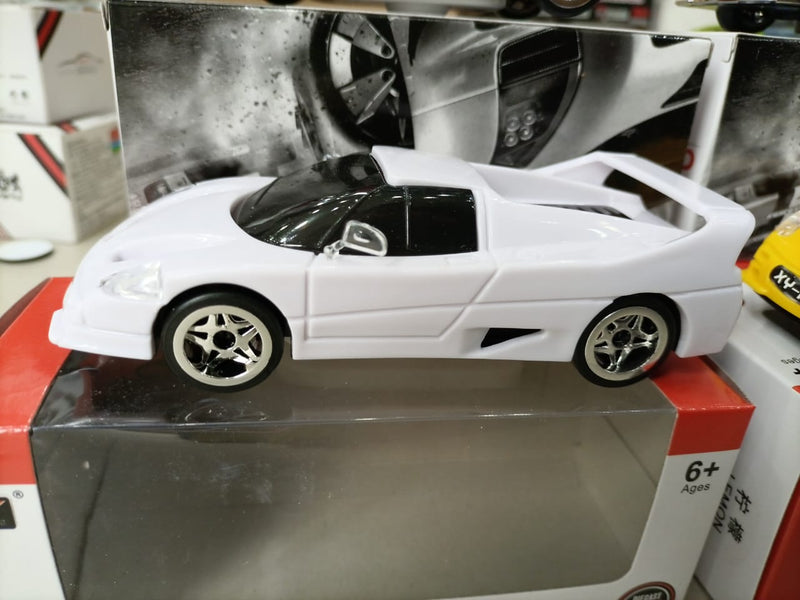Diecast Model Car  White