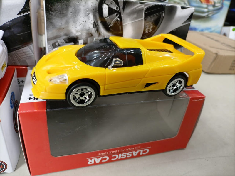 Diecast Model Car  Yellow