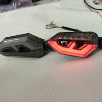 Universal Bike Indicator Eagle eye New Design red 2 Pcs Set