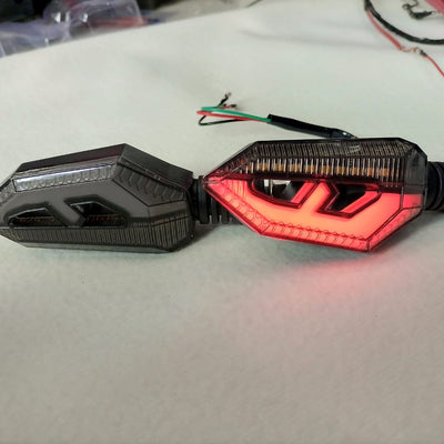 Universal Bike Indicator Eagle eye New Design red 2 Pcs Set
