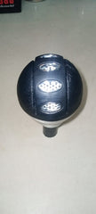 Universal Gear knob Black & Chromium Silver
