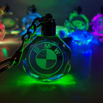 Smart BMW LED Keychain With Multiple Light Shades
