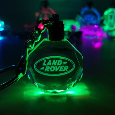 Smart Land Rover LED Keychain With Multiple Light Shades