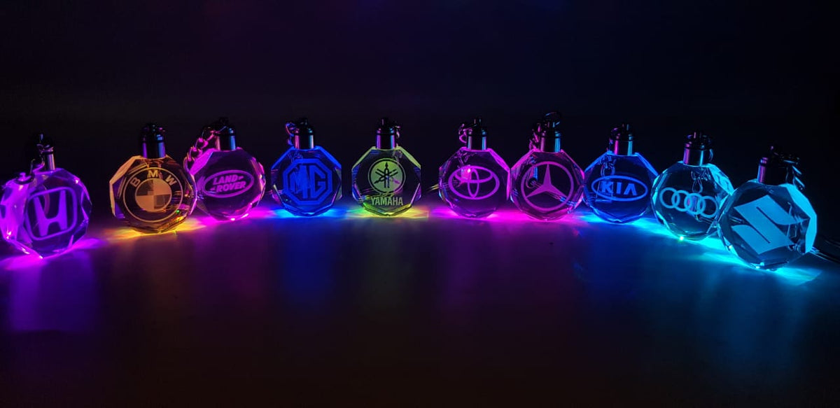 Smart Honda LED Keychain With Multiple Light Shades