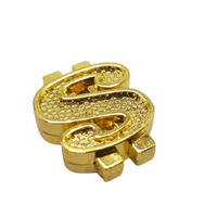 Dollar Style Tire Nozzle Golden 4 pcs
