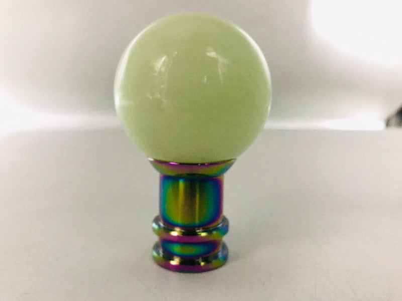 Universal Ball Shaped Fluorescent Style Shift Gear Knob Car Shifter Lever Most Manual Automotive Vehicles
