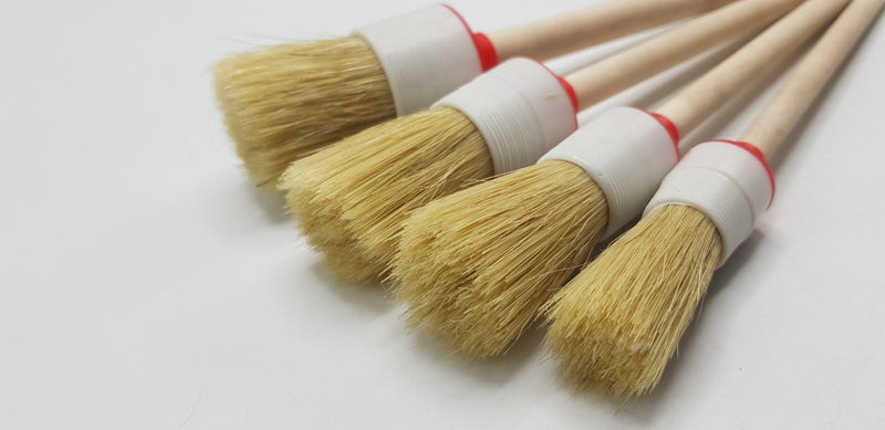 Car Detailing Brush For Cleaning Everything Dashboard, Interior, Exterior 4 Pcs Set