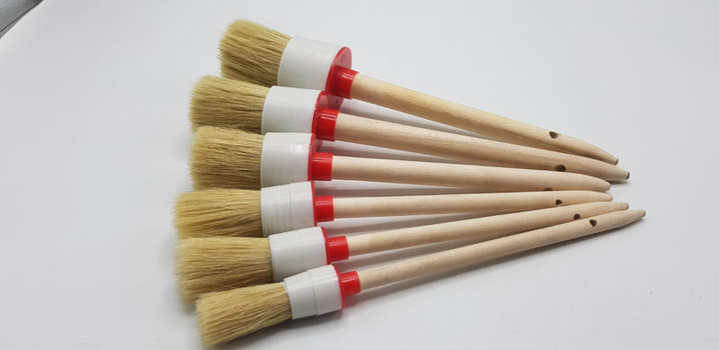 Car Detailing Brush For Cleaning Everything Dashboard, Interior, Exterior 6 Pcs Set
