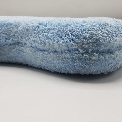 Microfiber Sponge For Washing and Polishing Blue 1 Pc