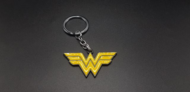 WWF Yellow Metal Keychain