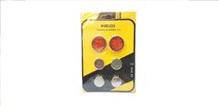 Tesla Style Wireless Door Open Warning Strobe Light 2 Pcs Set RED